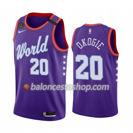 Camiseta Hombre NBA Minnesota Timberwolves Josh Okogie 20 Nike 2020 Rising Star Swingman